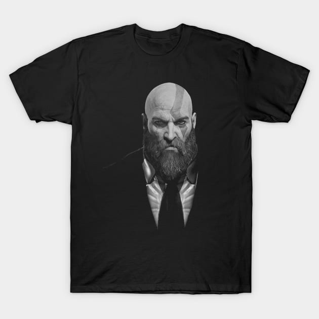 Kratos T-Shirt by mariotalvio